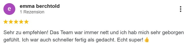 Google Rezension 10