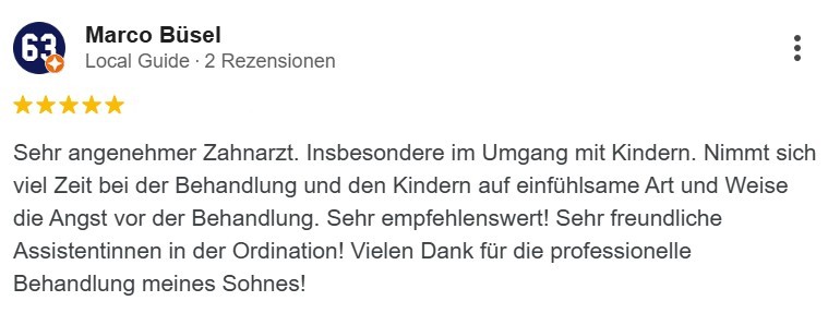 Google Rezension 9